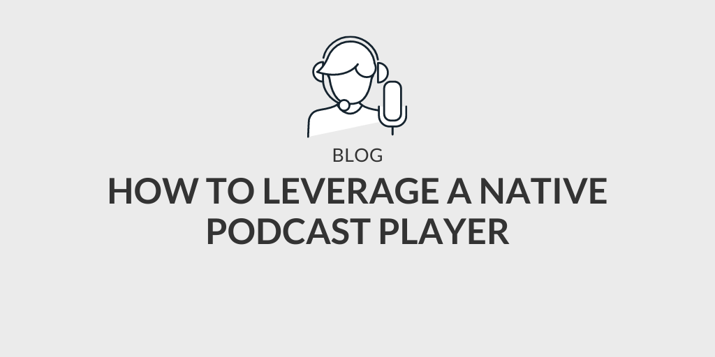 native podcast player